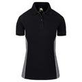 Two Tone Polo Shirt Female 1186