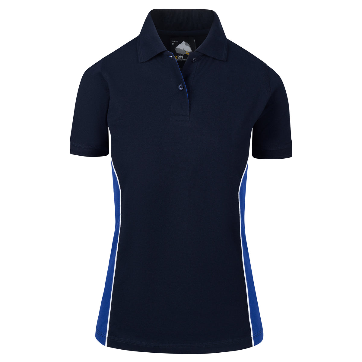 Two Tone Polo Shirt Female 1186