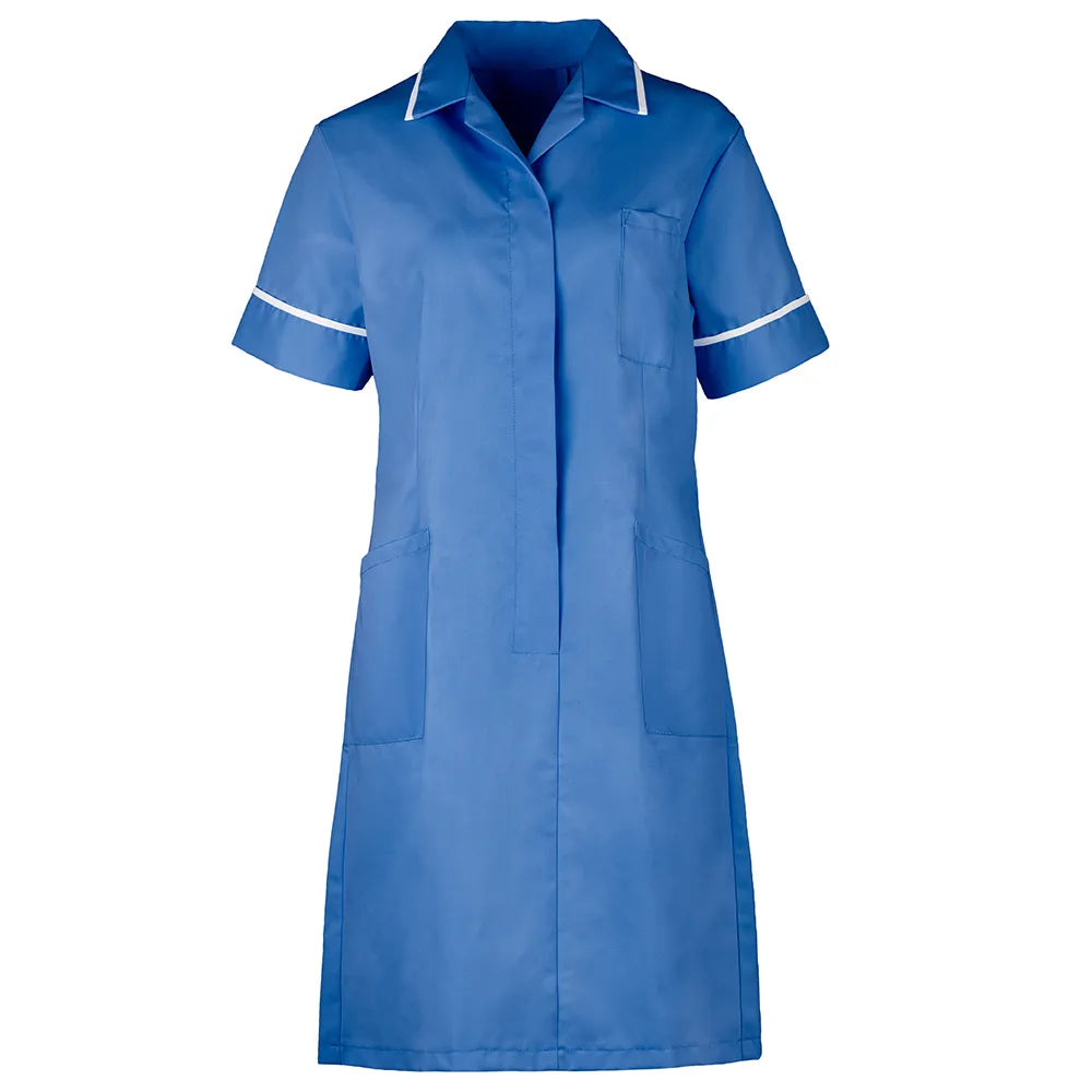 Revere Collar Female Dress D312