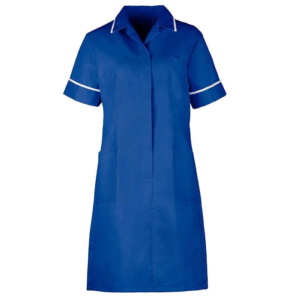 Revere Collar Female Dress D312