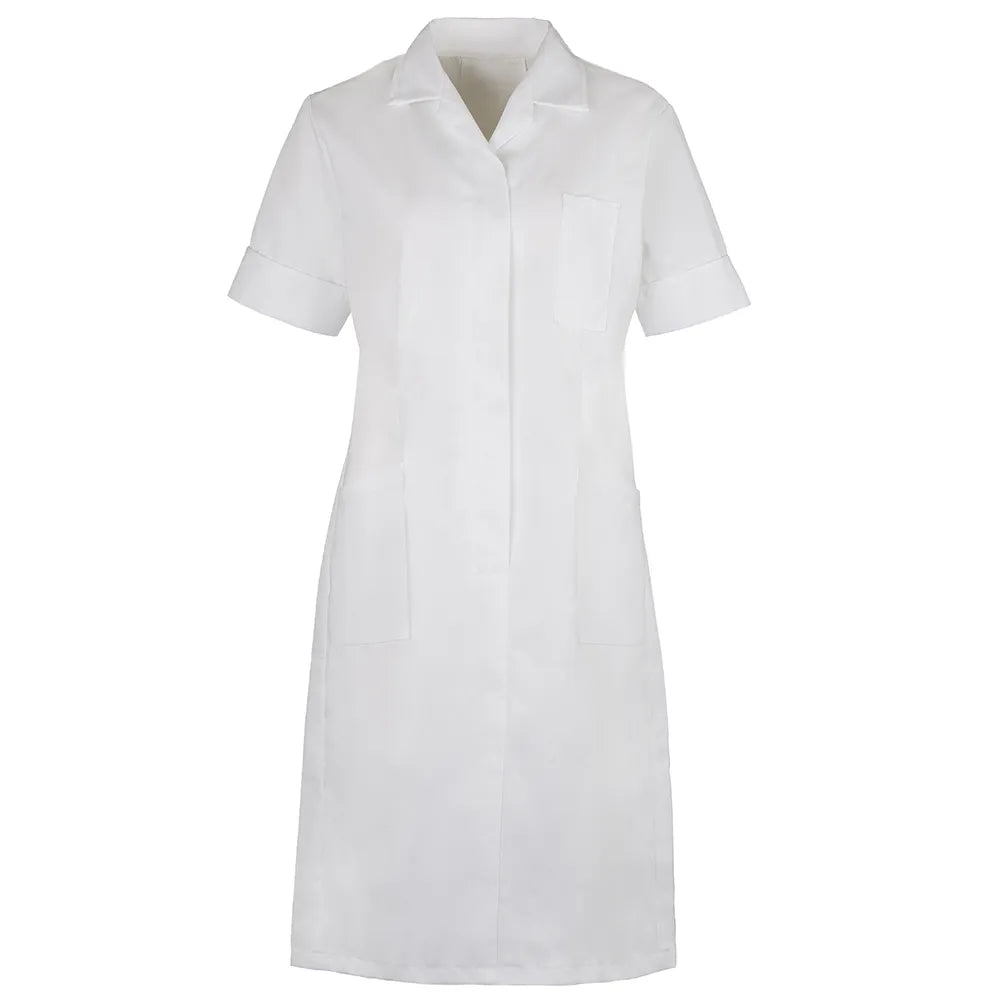 Revere Collar Female Dress D312