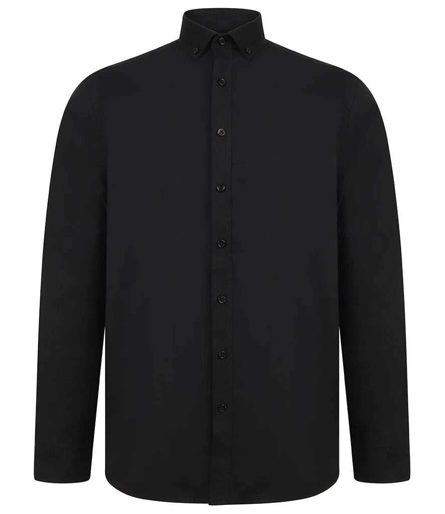 Modern Long Sleeve Oxford Shirt H512
