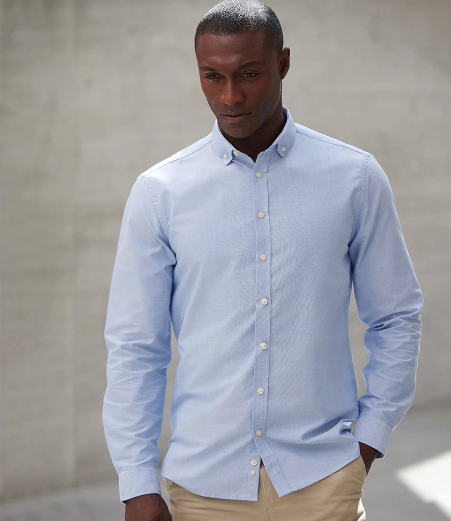 Modern Long Sleeve Oxford Shirt H512