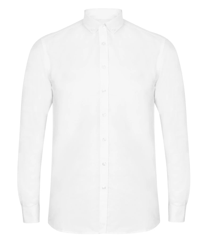 Modern Long Sleeve Oxford Shirt H512
