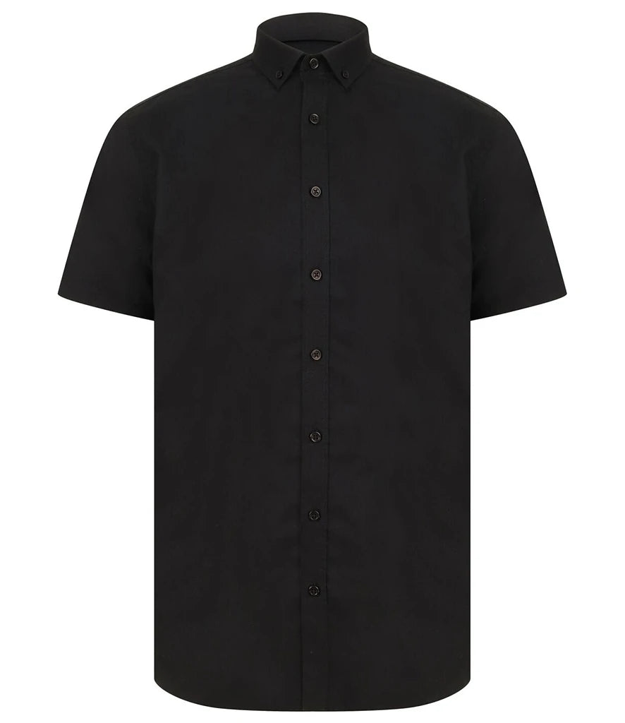 Modern Short Sleeve Oxford Shirt H517