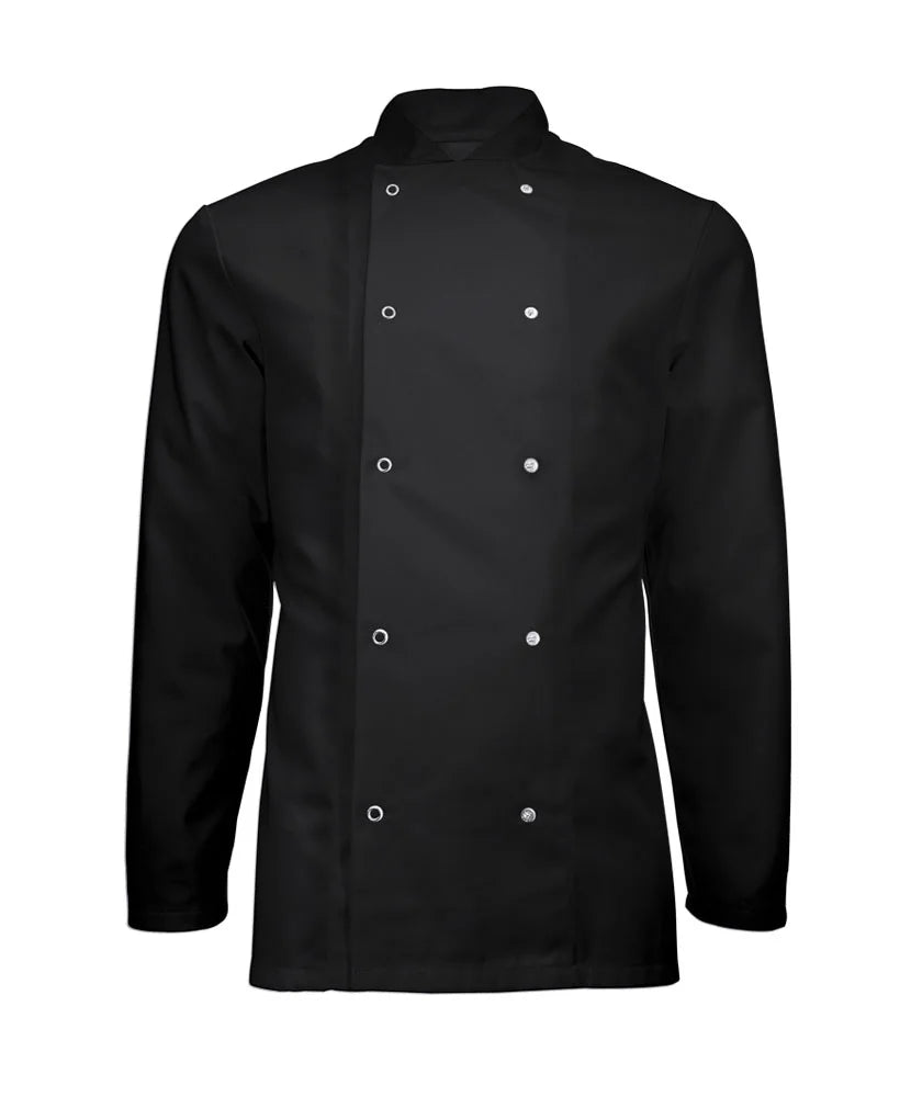 Long Sleeve Stud Chef Jacket HO11