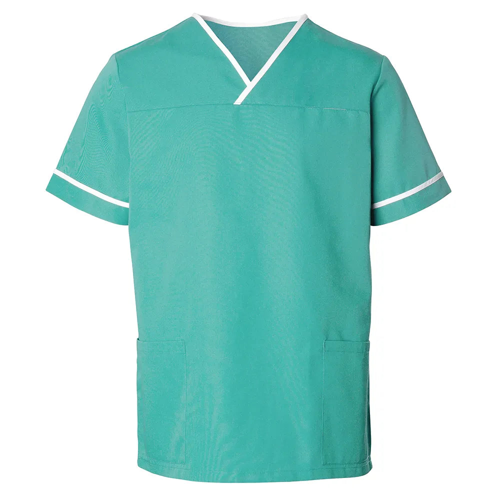 Contrast Trim Unisex Scrub Tunic HP20