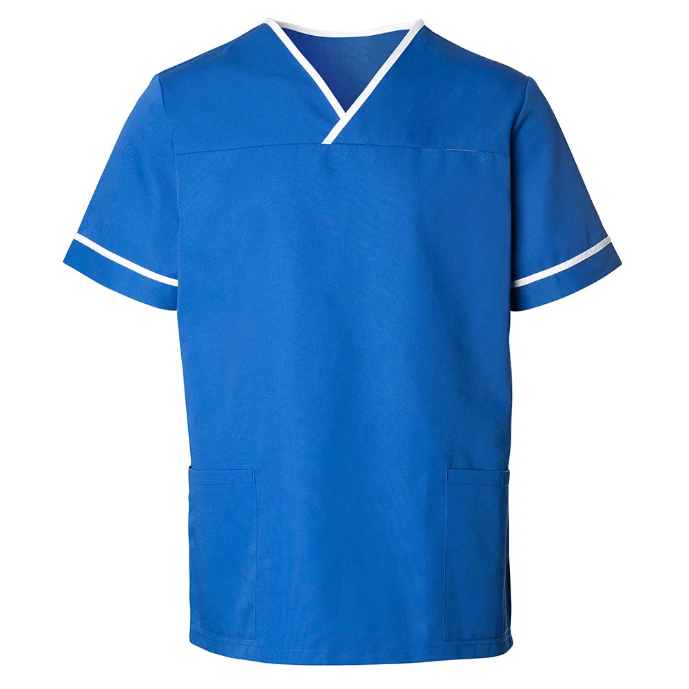 Contrast Trim Unisex Scrub Tunic HP20