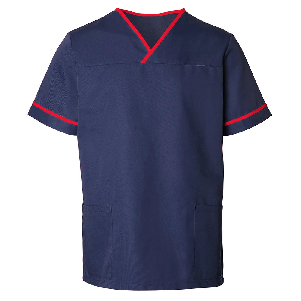 Contrast Trim Unisex Scrub Tunic HP20