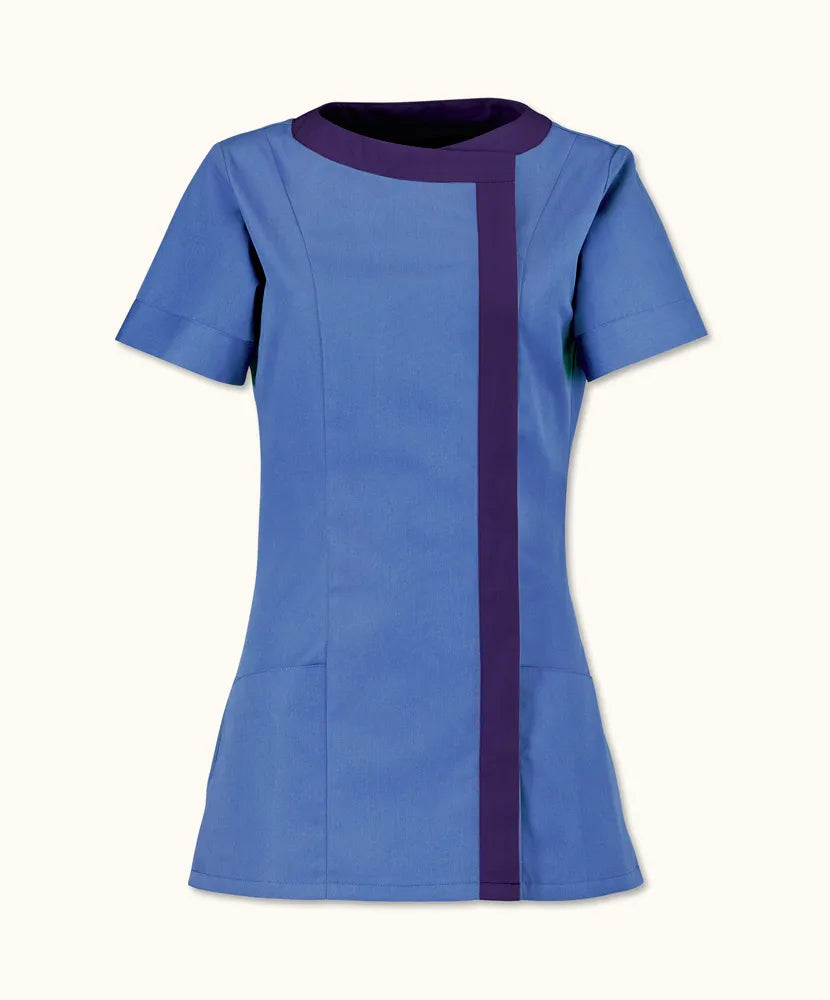 Womens Asymmetric Curve Neck Tunic NF191