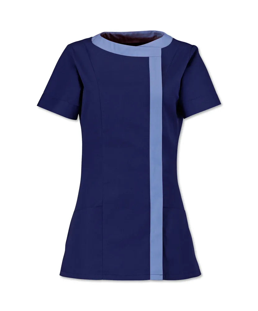 Womens Asymmetric Curve Neck Tunic NF191