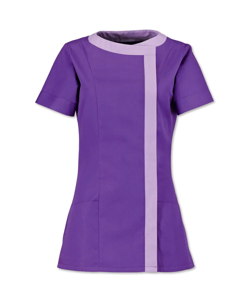 Womens Asymmetric Curve Neck Tunic NF191
