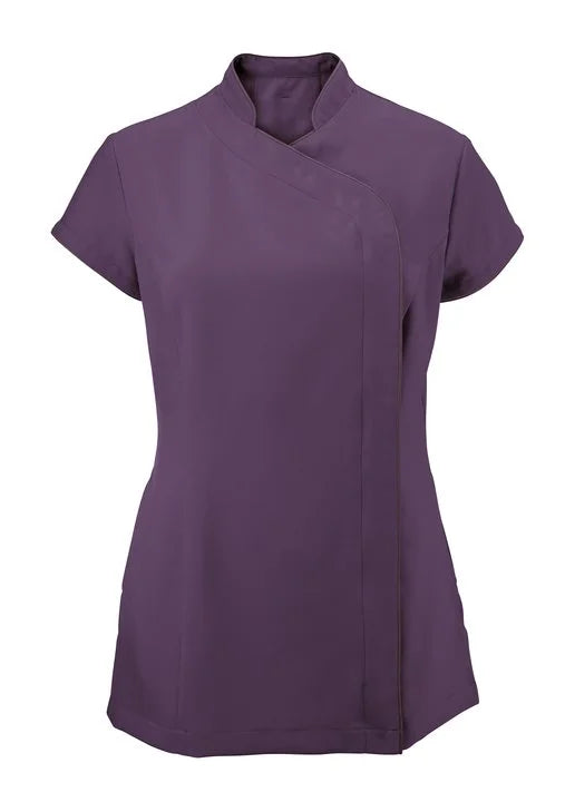 Asymmetrical Wrap Over Beauty Tunic NF59