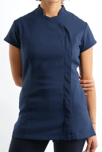 Asymmetrical Wrap Over Beauty Tunic NF59