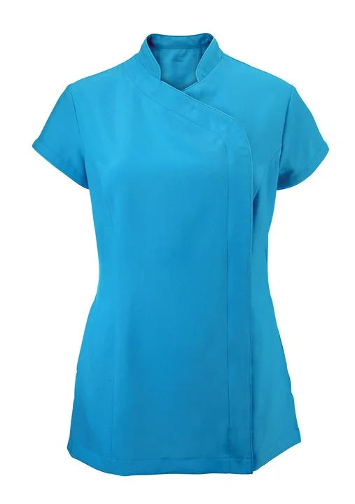 Asymmetrical Wrap Over Beauty Tunic NF59