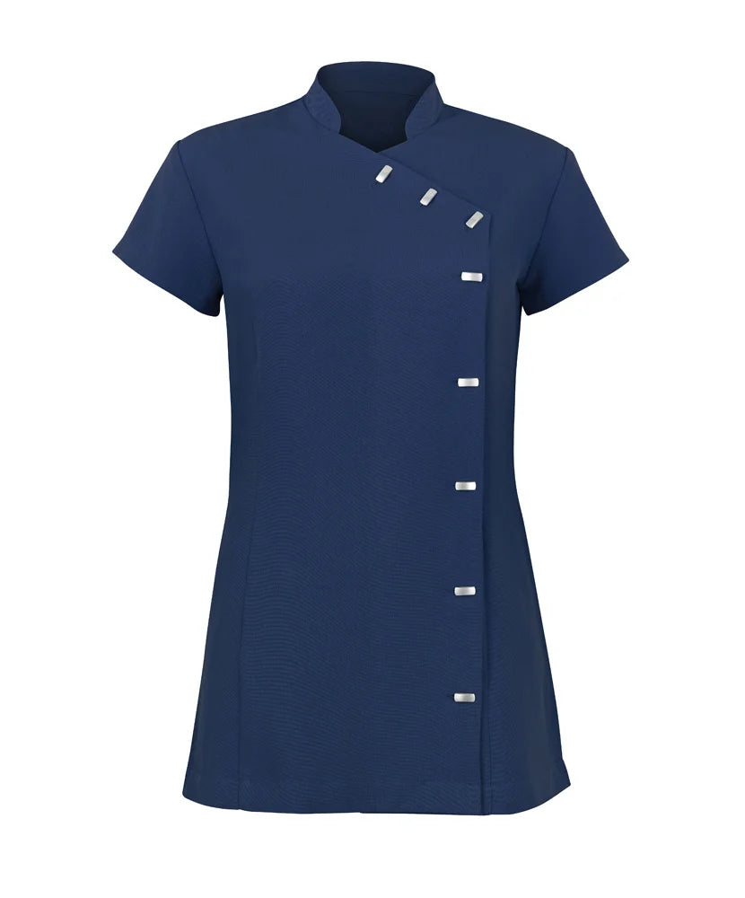 Womens Asymmetrical Button Beauty Tunic NF990