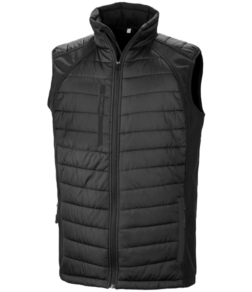 Recycled Compass Padded Gilet RS238