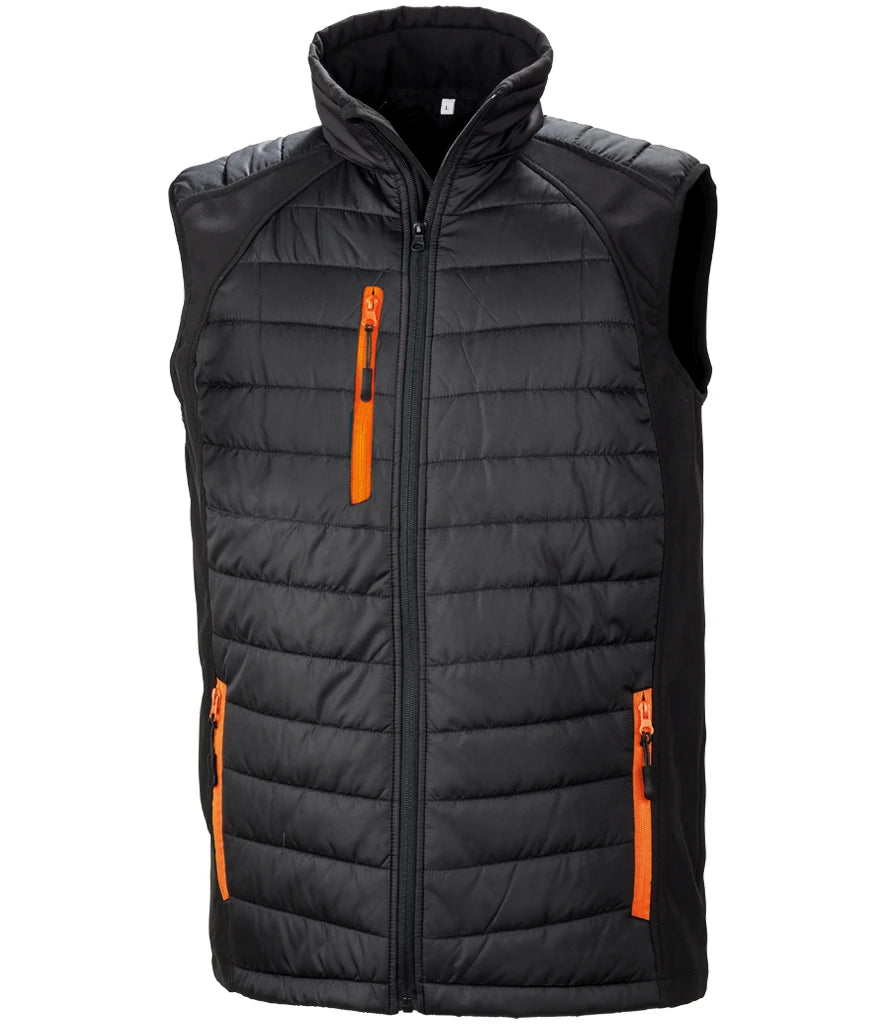 Recycled Compass Padded Gilet RS238