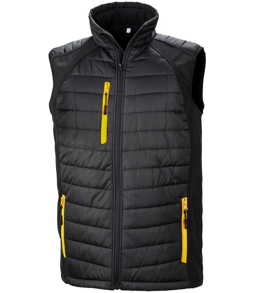 Recycled Compass Padded Gilet RS238