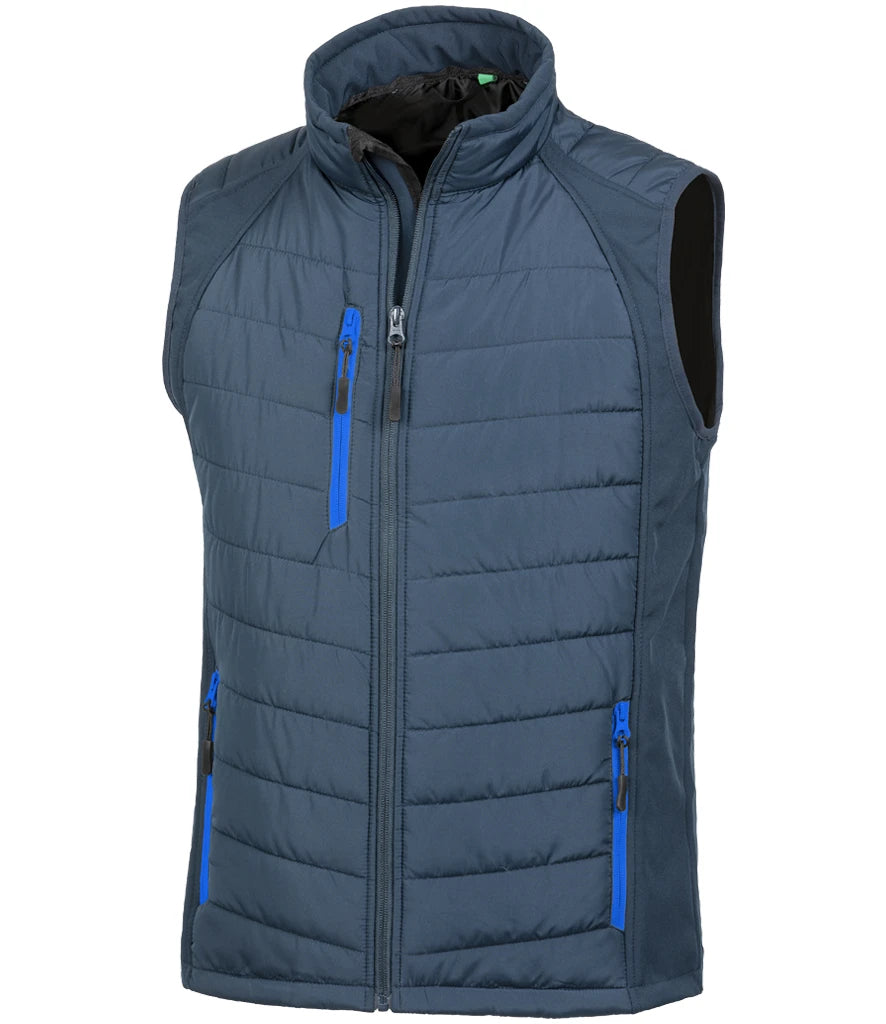 Recycled Compass Padded Gilet RS238
