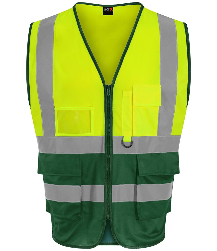 Pro High Visibility Executive Waistcoat RX705