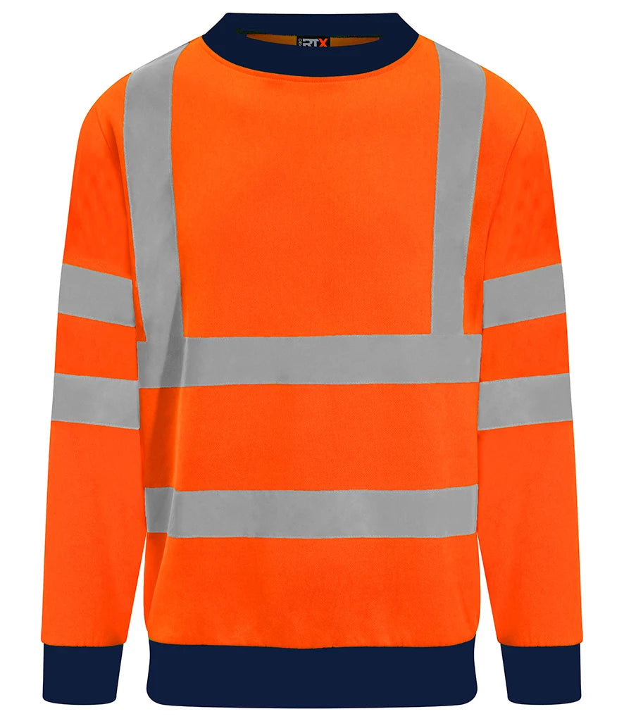 Pro High Visibility Two Tone Sweatshirt RX730