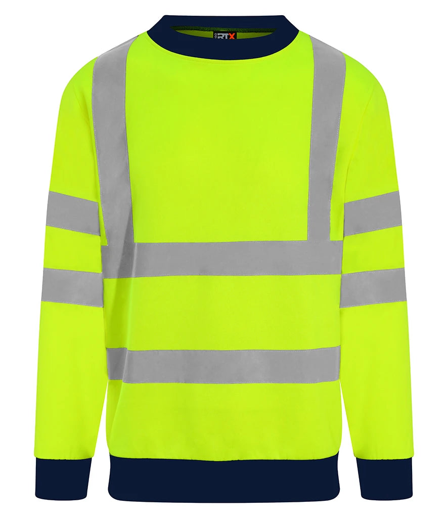 Pro High Visibility Two Tone Sweatshirt RX730