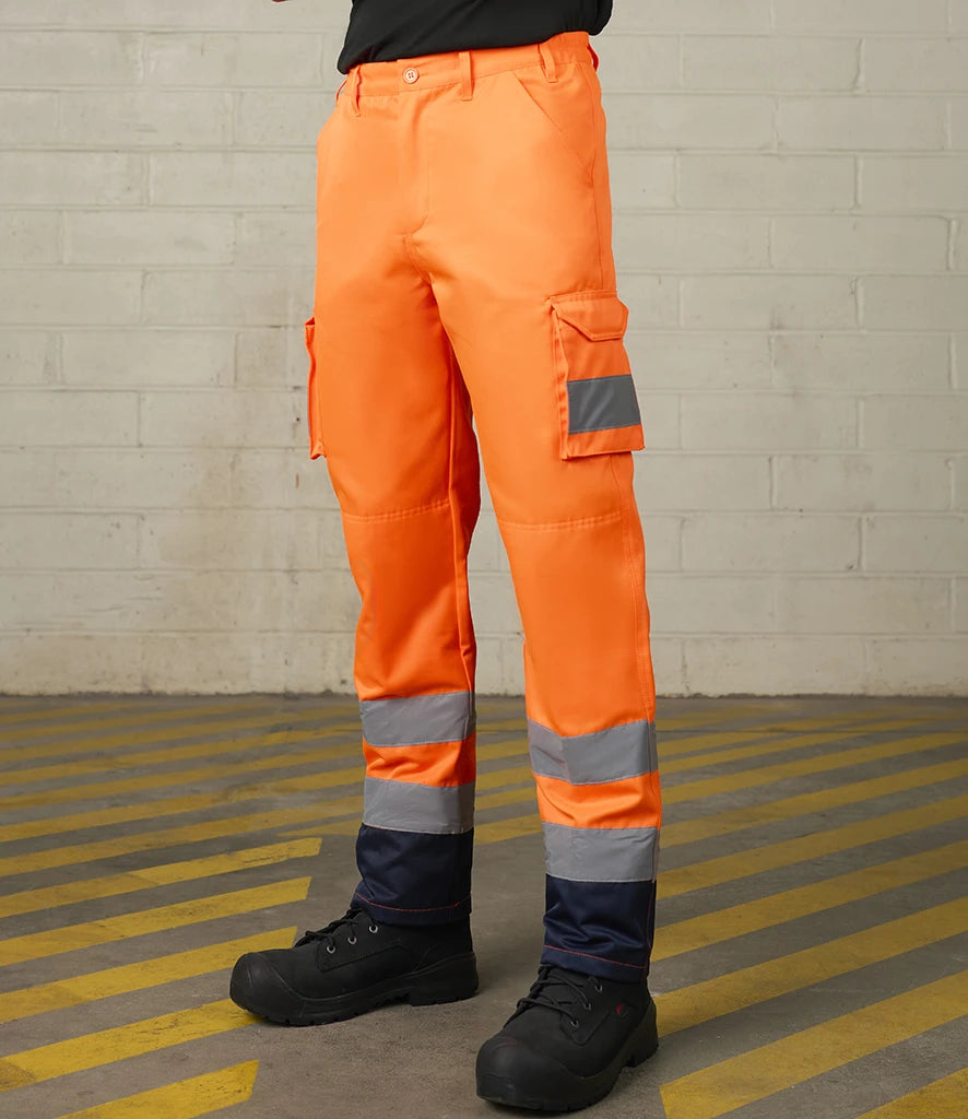 Pro High Visibility Cargo Trousers RX760