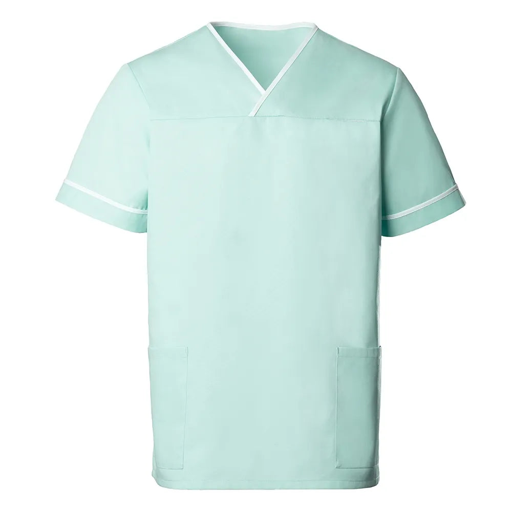 Contrast Trim Unisex Scrub Tunic HP20