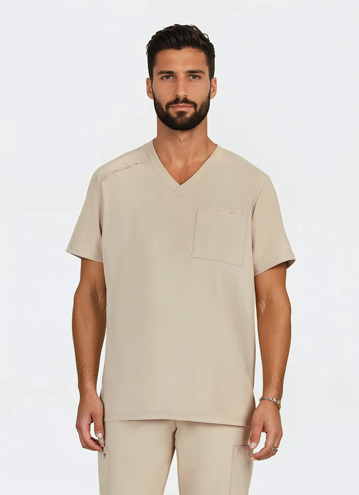 Cureology Artho Stretch Male Scrub Top