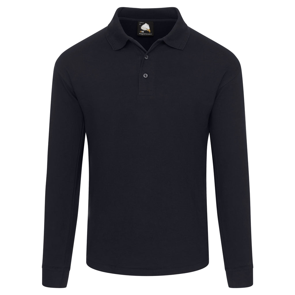 Weaver Premium Long Sleeve Polo Shirt 1170