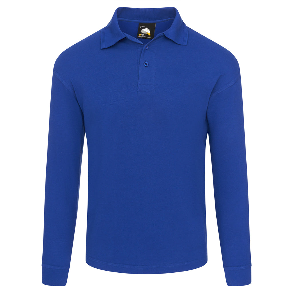 Weaver Premium Long Sleeve Polo Shirt 1170