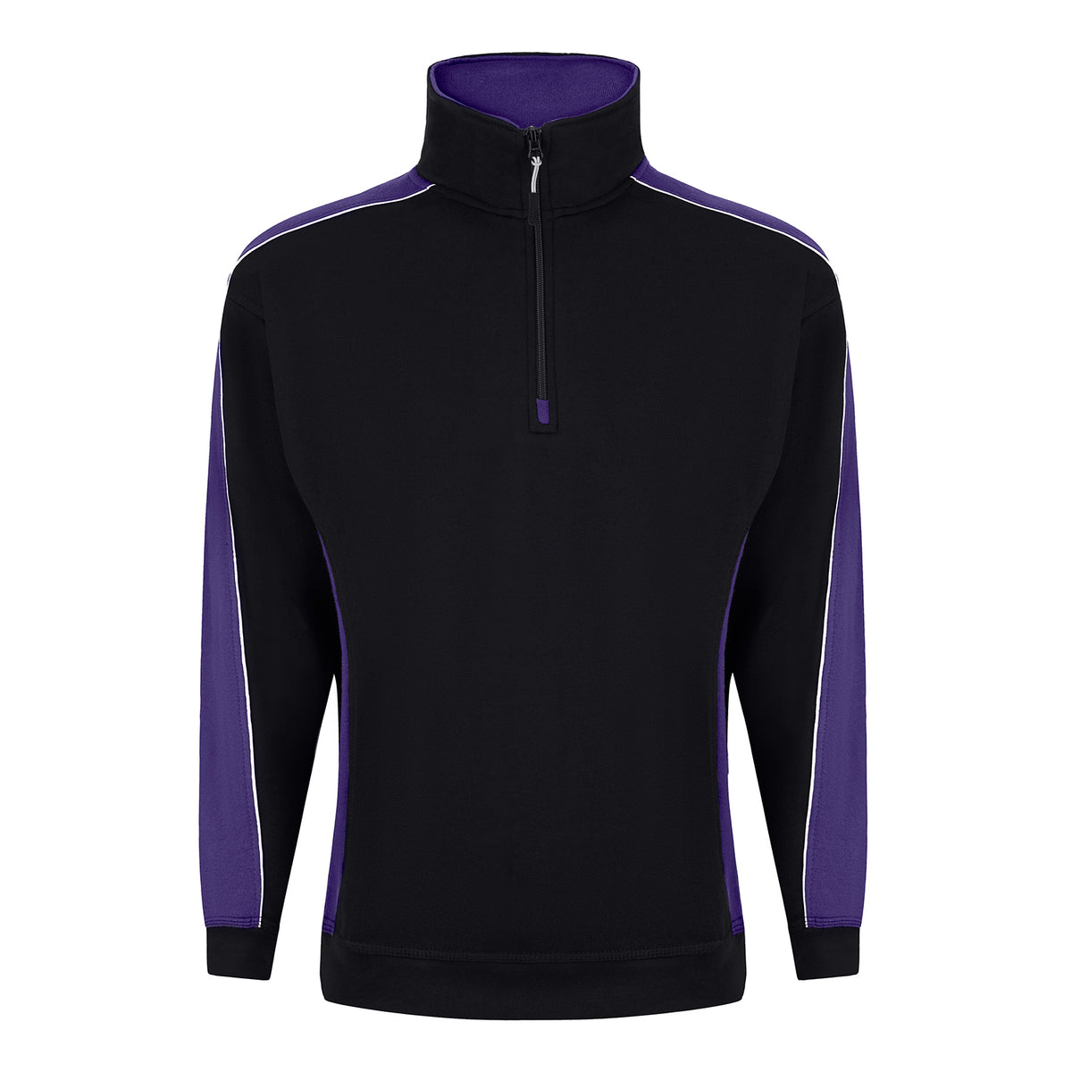 Avocet Two Tone Quarter Zip Sweat Shirt 1288