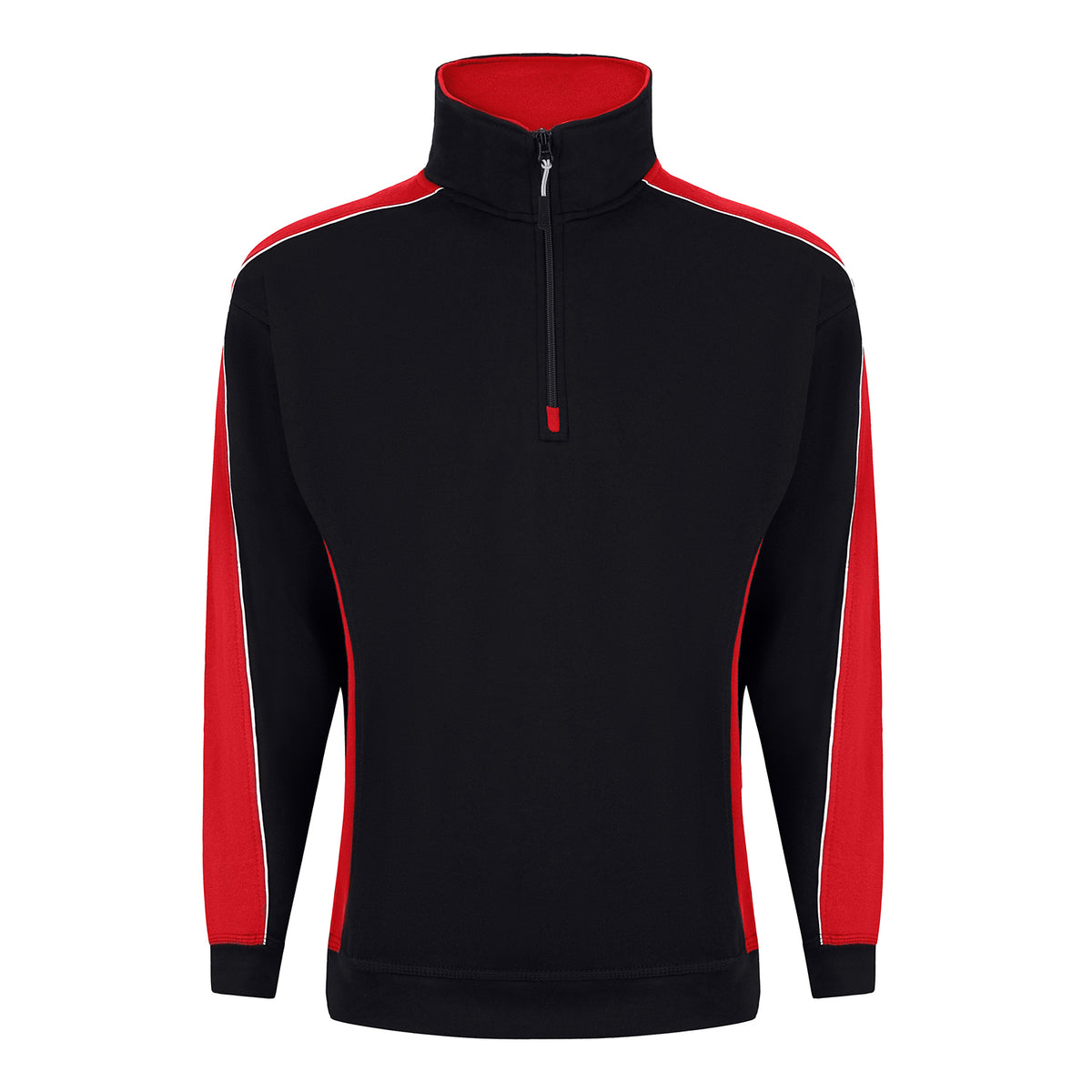 Avocet Two Tone Quarter Zip Sweat Shirt 1288