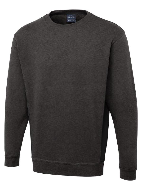 Two Tone Crew Neck Sweatshirt UC217