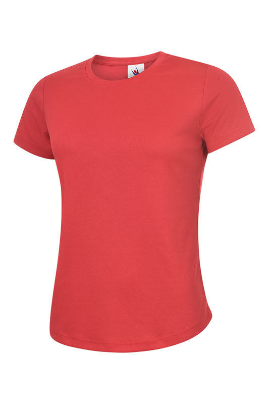 Ladies Ultra Cool Crew Neck Short Sleeve T-Shirt UC316