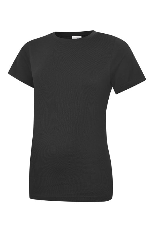 Ladies Classic Crew Neck Short Sleeve T Shirt UC318