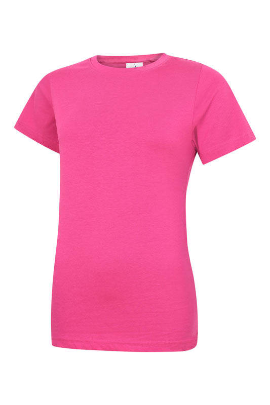 Ladies Classic Crew Neck Short Sleeve T Shirt UC318