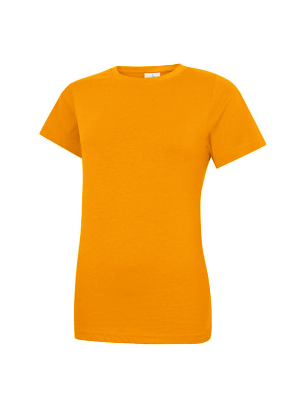 Ladies Classic Crew Neck Short Sleeve T Shirt UC318