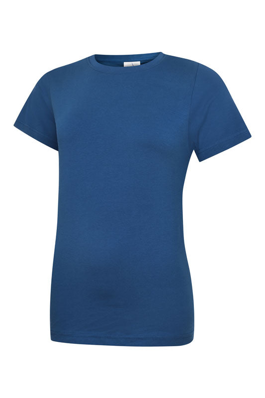 Ladies Classic Crew Neck Short Sleeve T Shirt UC318
