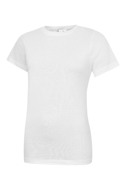 Ladies Classic Crew Neck Short Sleeve T Shirt UC318
