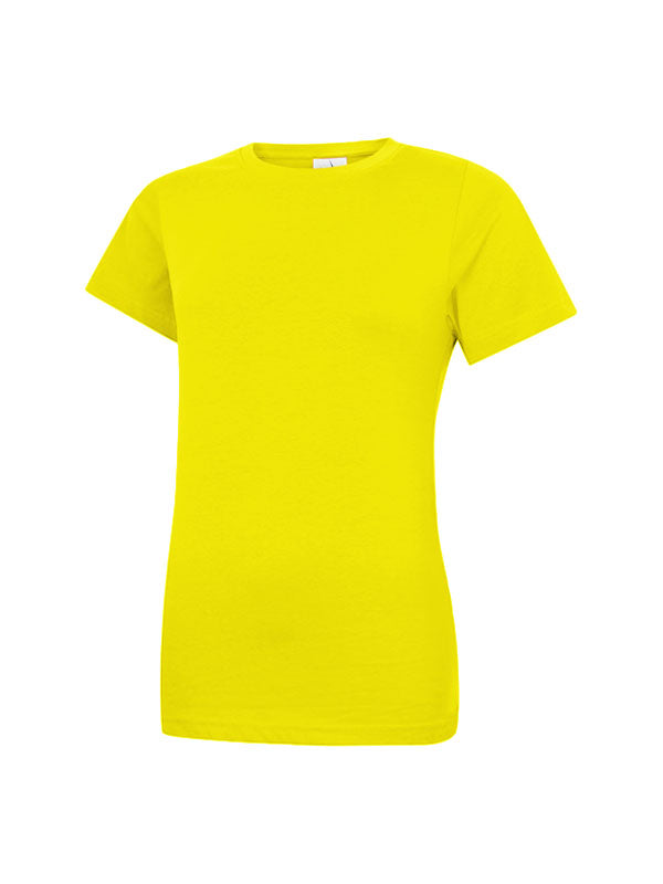 Ladies Classic Crew Neck Short Sleeve T Shirt UC318