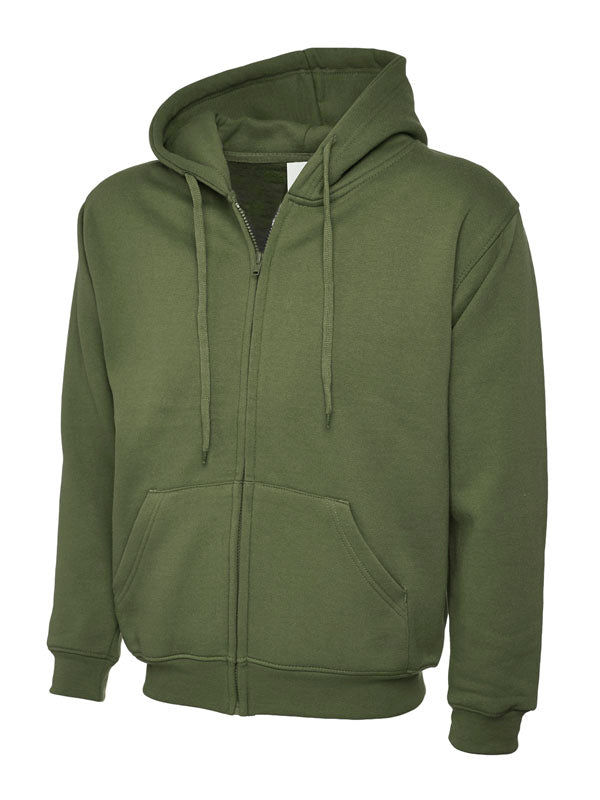 Classic Full Zip Hooded Sweatshirt UC504