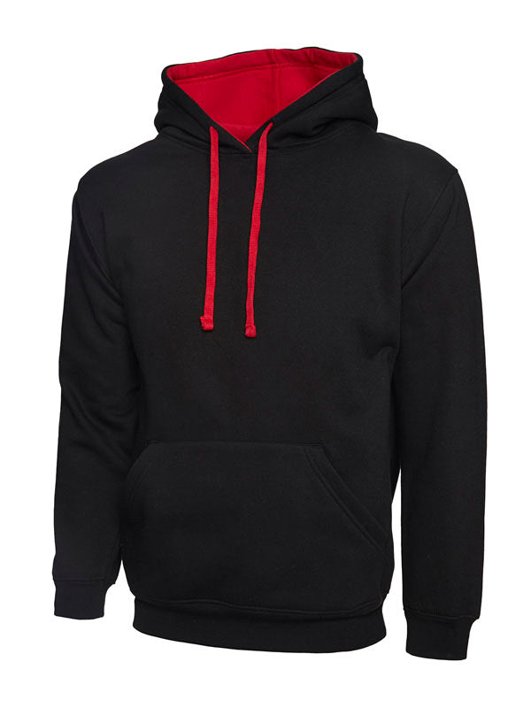 Contrast Hooded Sweatshirt UC507
