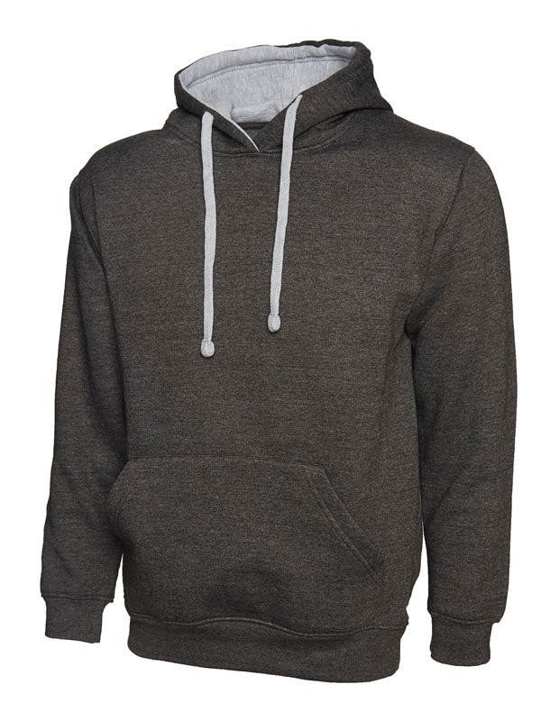 Contrast Hooded Sweatshirt UC507