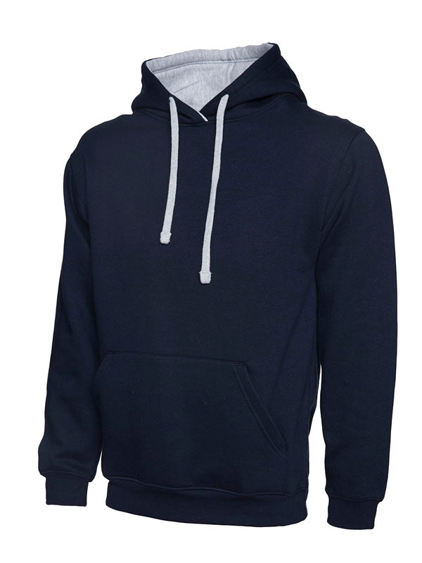 Contrast Hooded Sweatshirt UC507