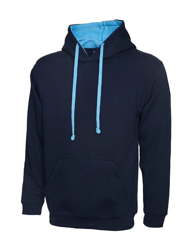 Contrast Hooded Sweatshirt UC507