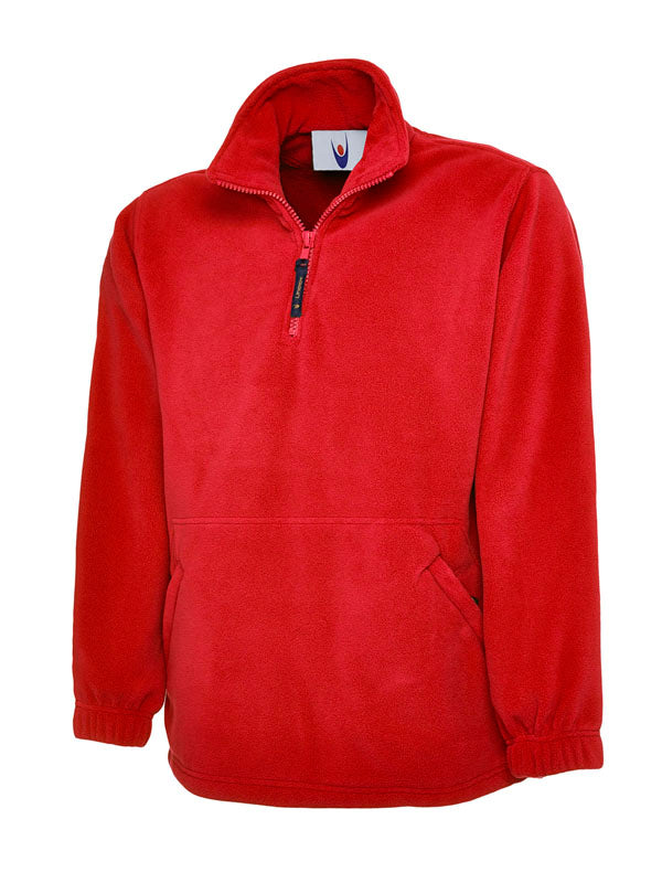 Classic Quarter Zip Fleece Sweater UC602