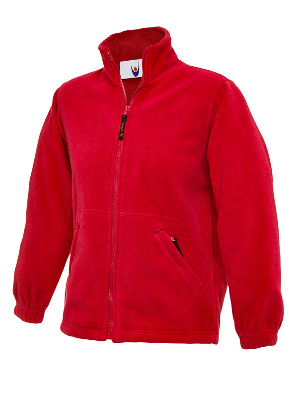 Childrens Full Zip Fleece Jacket UC603