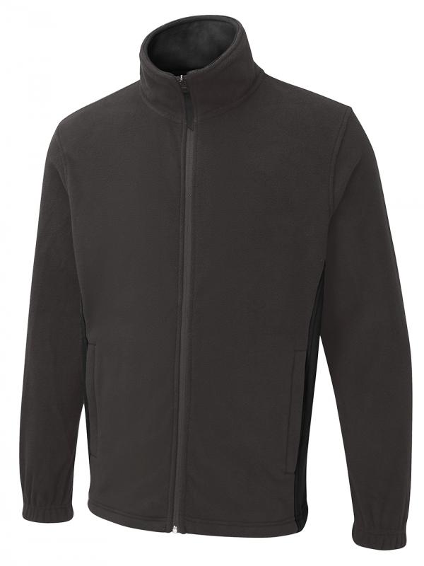 Two Tone Full Zip Fleece Jacket UC617